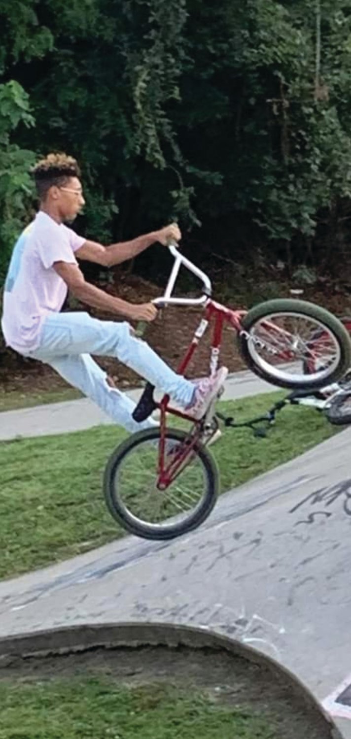 BMX MEMORIES: Dillon Viens loved riding his BMX bike at local skate parks. As he got older, there were fewer and fewer places to skate. His family hopes to change that in his memory.
